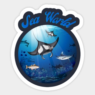 Sea World Sticker